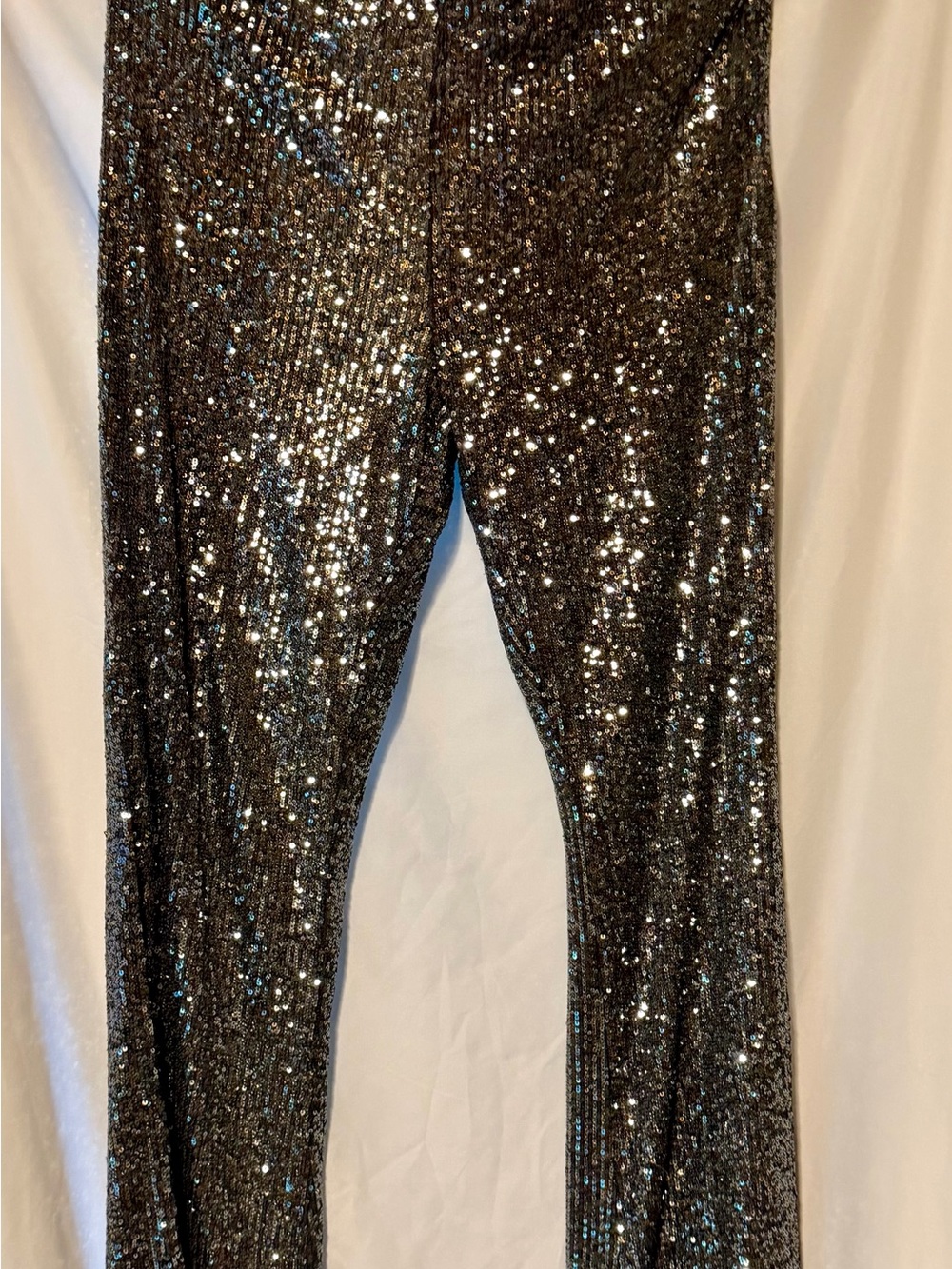 Steve Madden Black Sequin Skirt